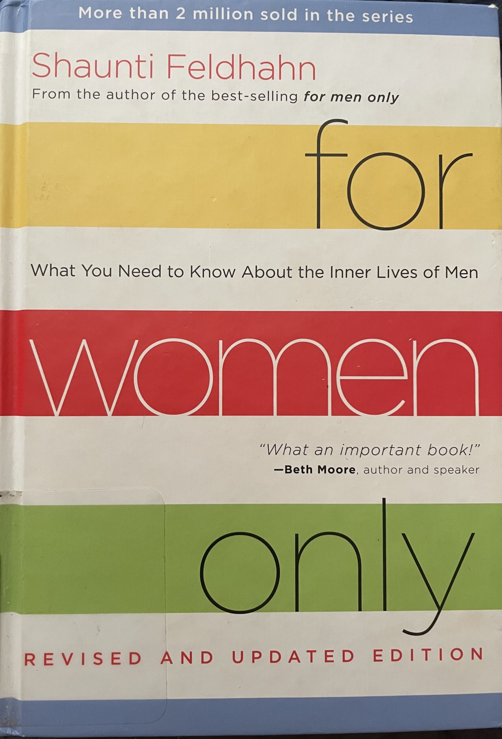 Book Review: For Women Only by Shaunti Feldhahn